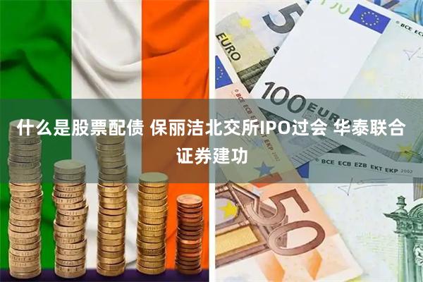 什么是股票配债 保丽洁北交所IPO过会 华泰联合证券建功
